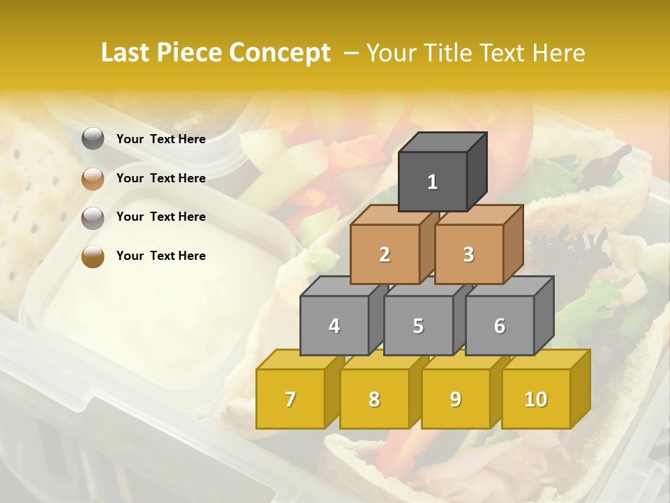 Carrots Natural Pita Bread PowerPoint Template