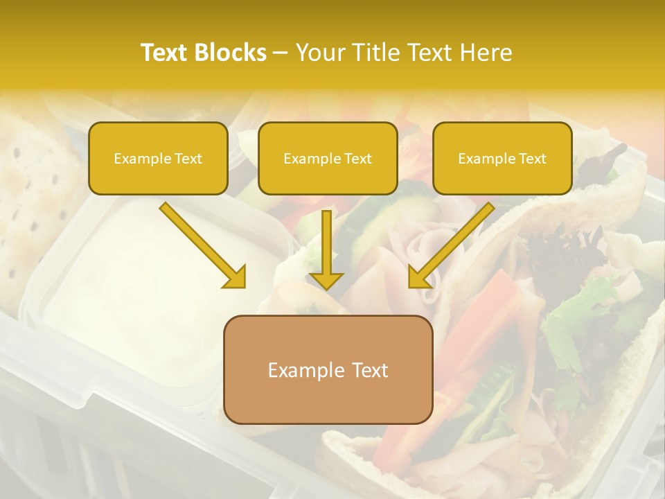 Carrots Natural Pita Bread PowerPoint Template