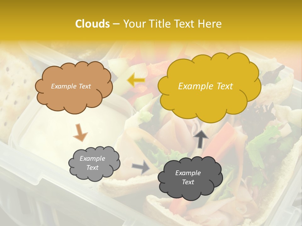 Carrots Natural Pita Bread PowerPoint Template