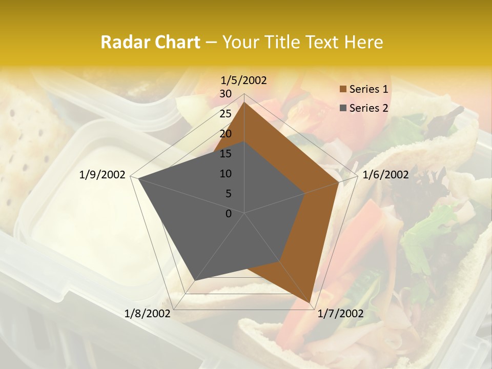 Carrots Natural Pita Bread PowerPoint Template