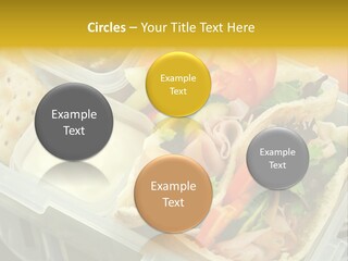 Carrots Natural Pita Bread PowerPoint Template