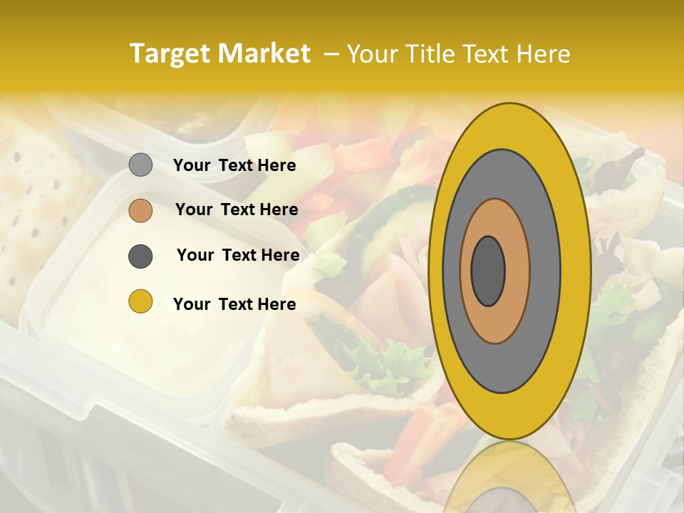 Carrots Natural Pita Bread PowerPoint Template