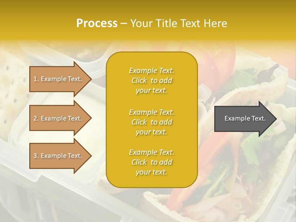 Carrots Natural Pita Bread PowerPoint Template