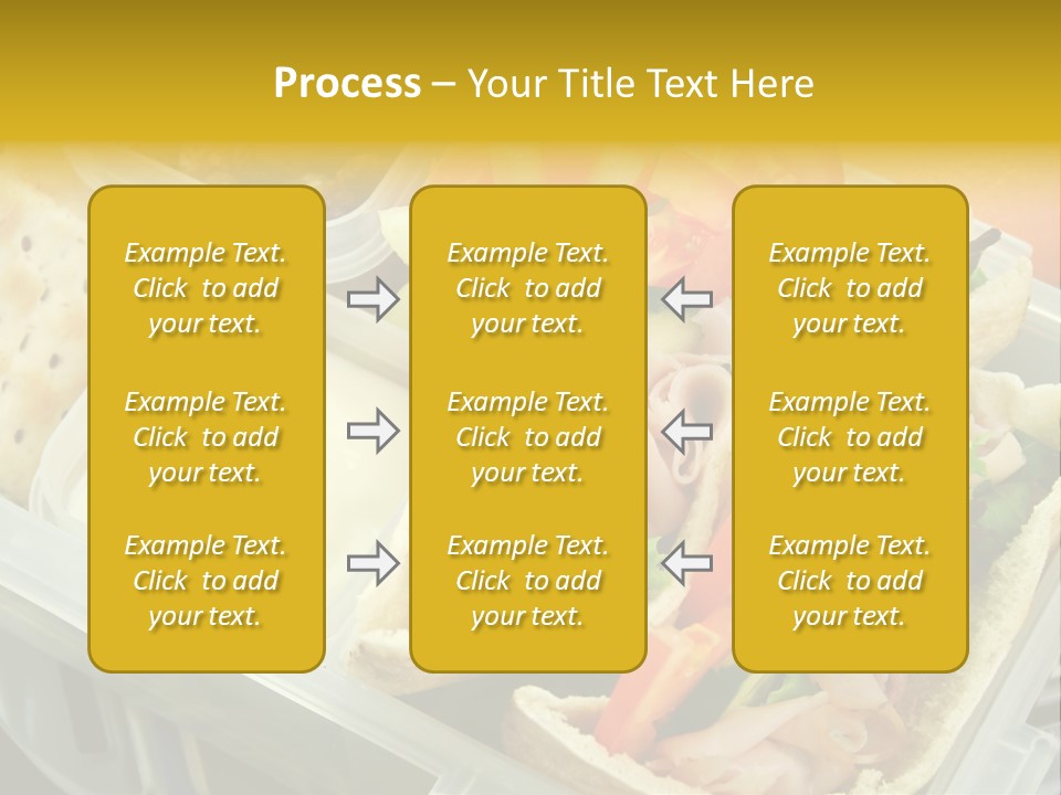 Carrots Natural Pita Bread PowerPoint Template