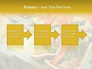 Carrots Natural Pita Bread PowerPoint Template