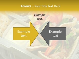 Carrots Natural Pita Bread PowerPoint Template