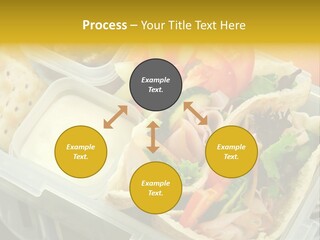 Carrots Natural Pita Bread PowerPoint Template