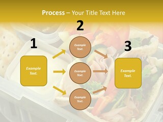 Carrots Natural Pita Bread PowerPoint Template