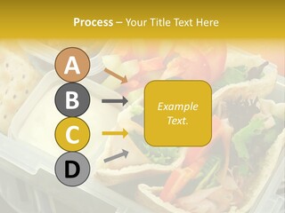 Carrots Natural Pita Bread PowerPoint Template