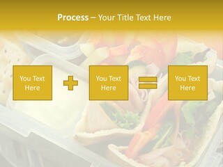 Carrots Natural Pita Bread PowerPoint Template