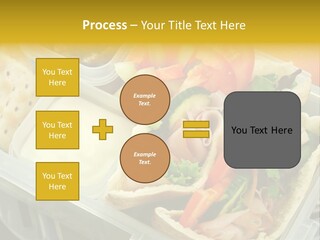 Carrots Natural Pita Bread PowerPoint Template