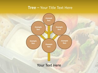 Carrots Natural Pita Bread PowerPoint Template