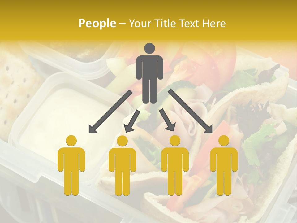 Carrots Natural Pita Bread PowerPoint Template