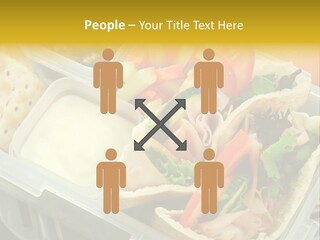 Carrots Natural Pita Bread PowerPoint Template