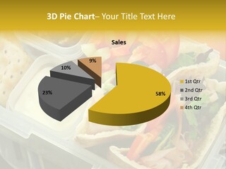 Carrots Natural Pita Bread PowerPoint Template