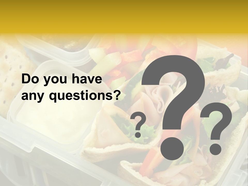 Carrots Natural Pita Bread PowerPoint Template