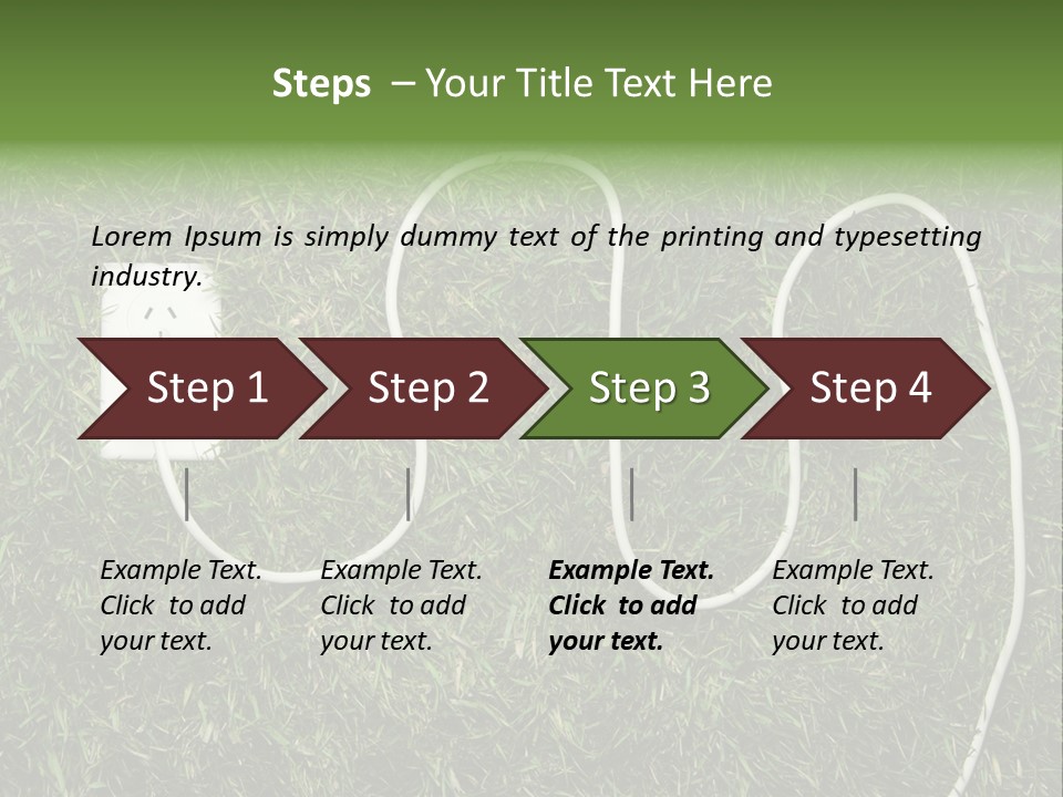 Invention Environment Warming PowerPoint Template