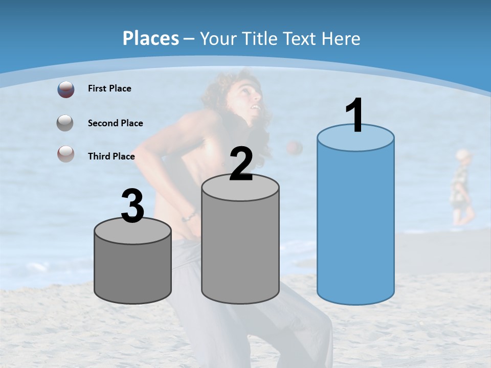 Performer Water Laguna PowerPoint Template