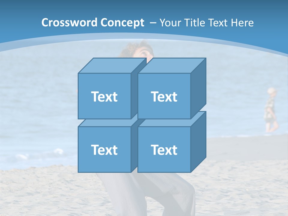 Performer Water Laguna PowerPoint Template
