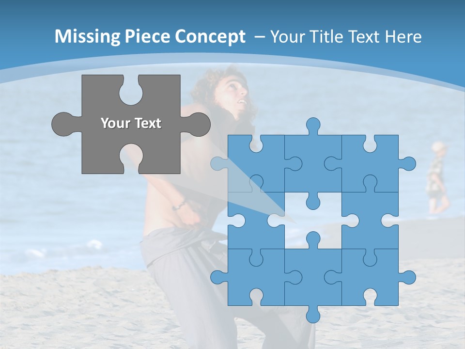 Performer Water Laguna PowerPoint Template