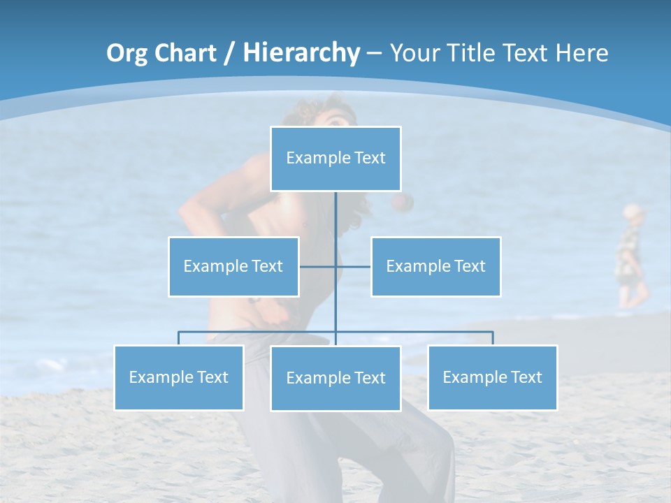 Performer Water Laguna PowerPoint Template