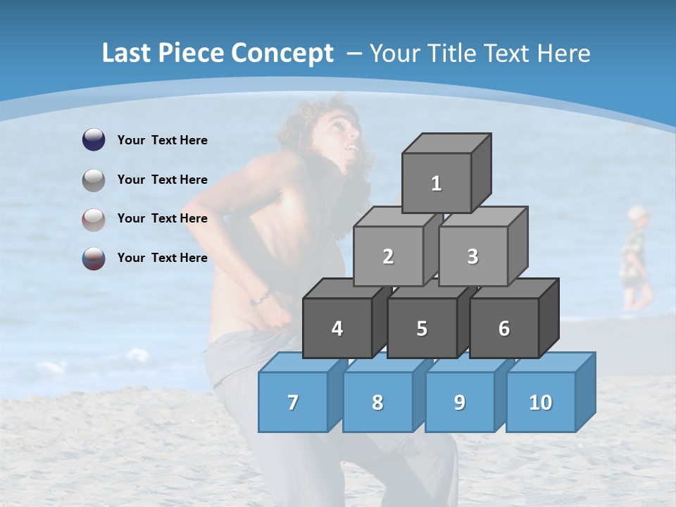 Performer Water Laguna PowerPoint Template