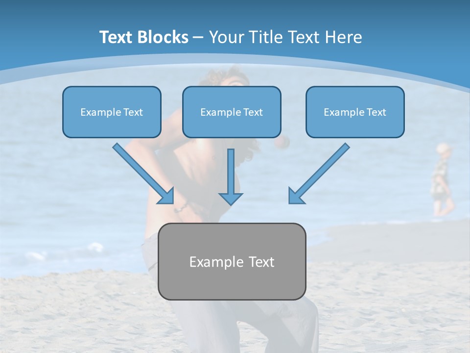 Performer Water Laguna PowerPoint Template