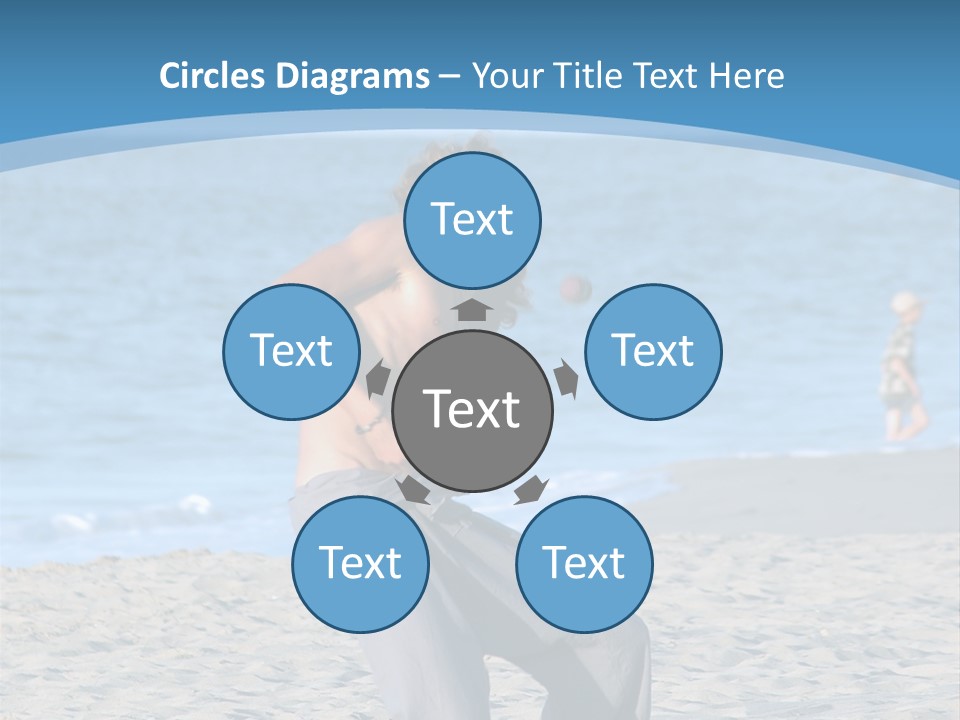 Performer Water Laguna PowerPoint Template