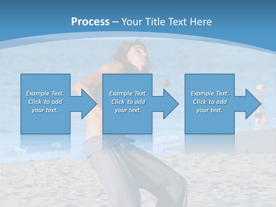 Performer Water Laguna PowerPoint Template