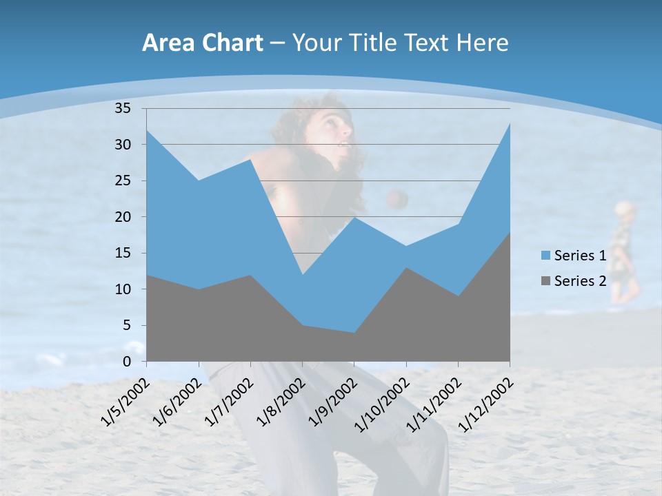 Performer Water Laguna PowerPoint Template