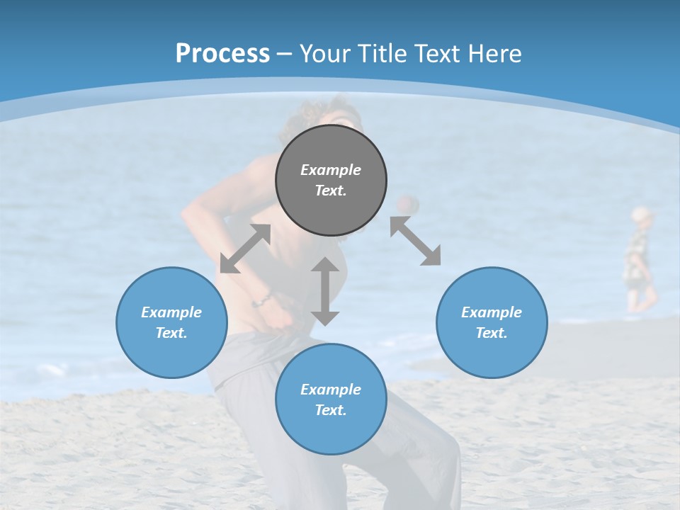 Performer Water Laguna PowerPoint Template