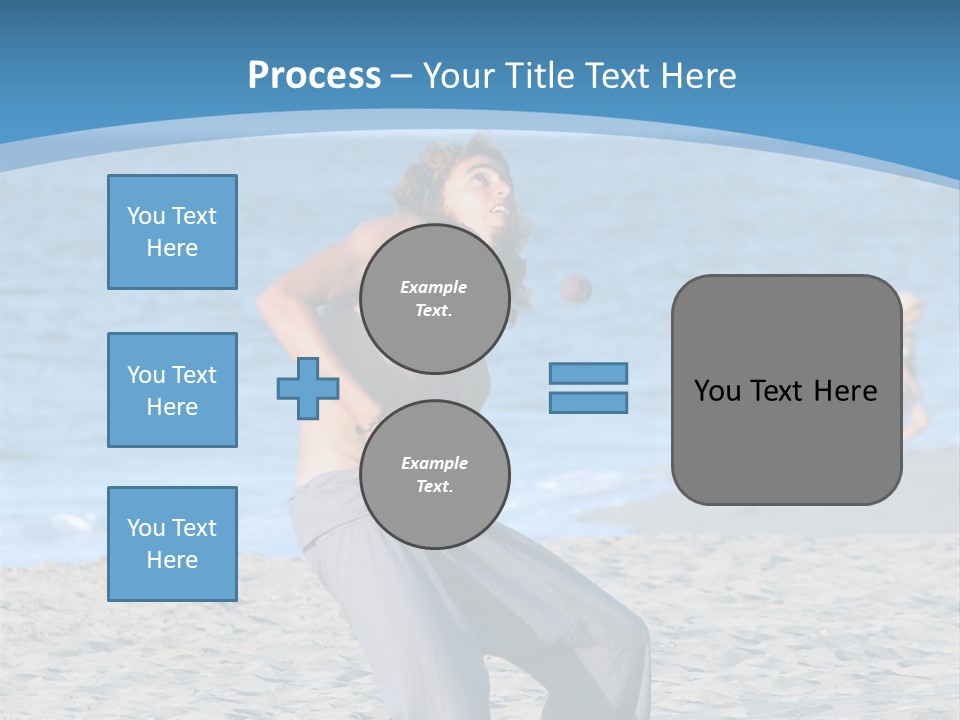 Performer Water Laguna PowerPoint Template