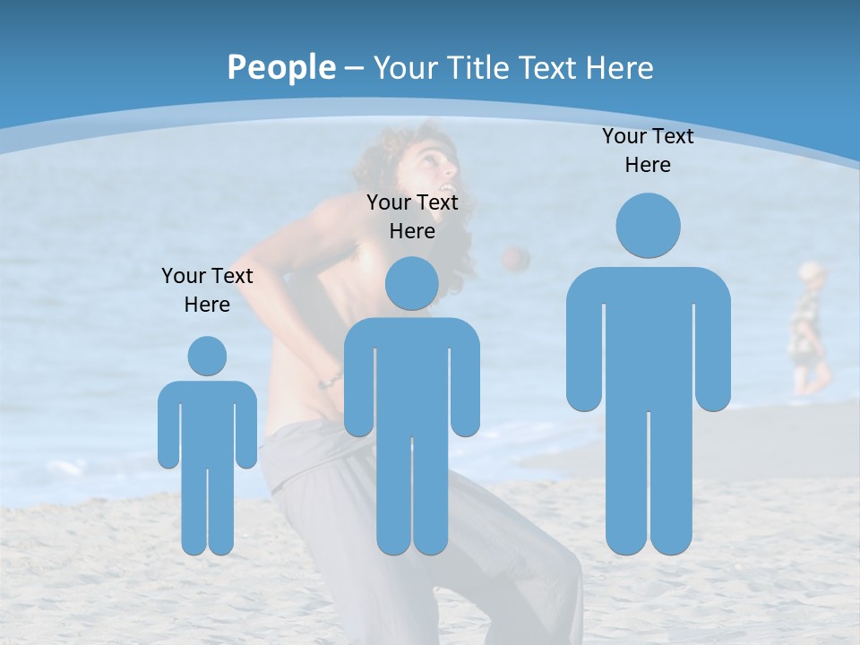 Performer Water Laguna PowerPoint Template