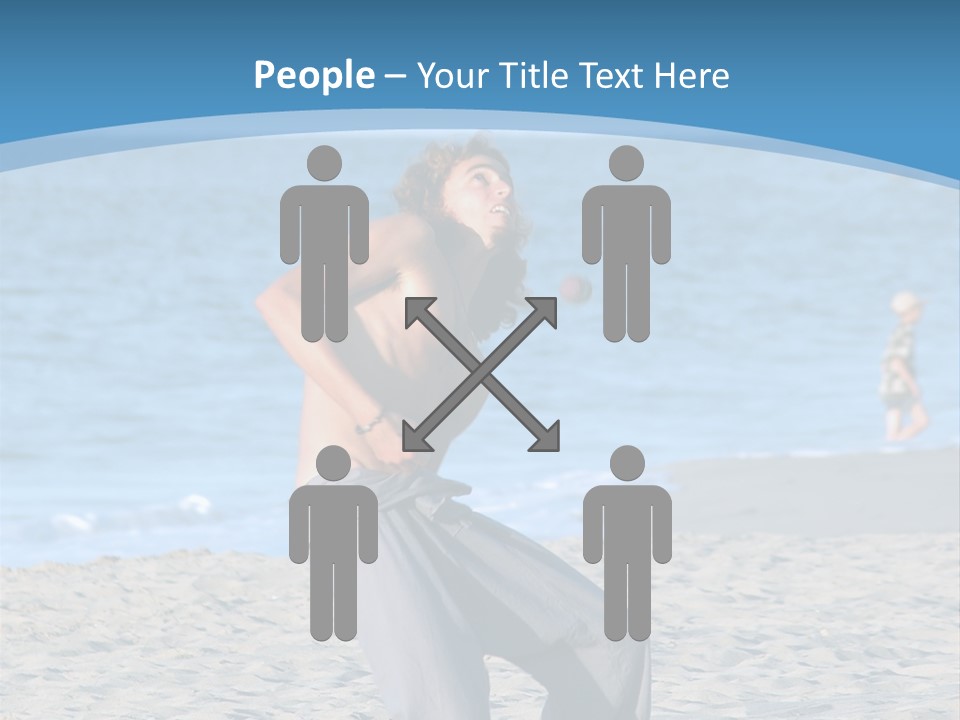Performer Water Laguna PowerPoint Template