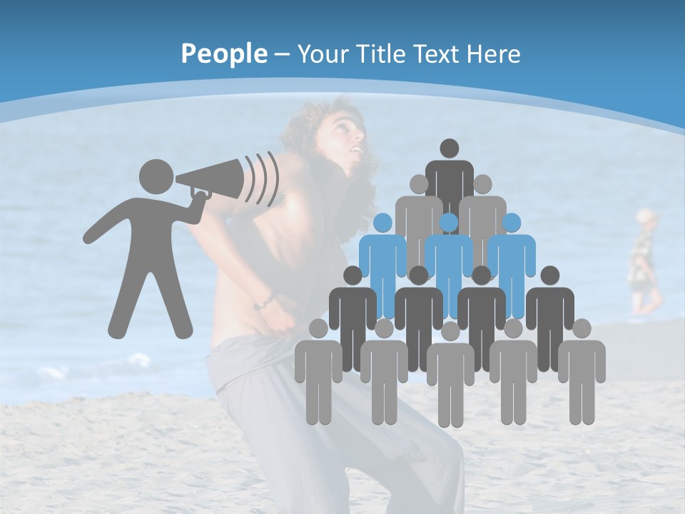 Performer Water Laguna PowerPoint Template