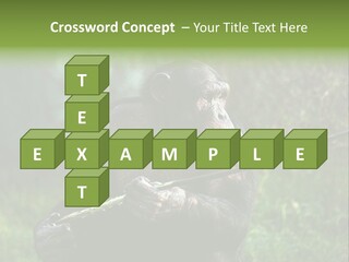 Chimp Furry Wild PowerPoint Template