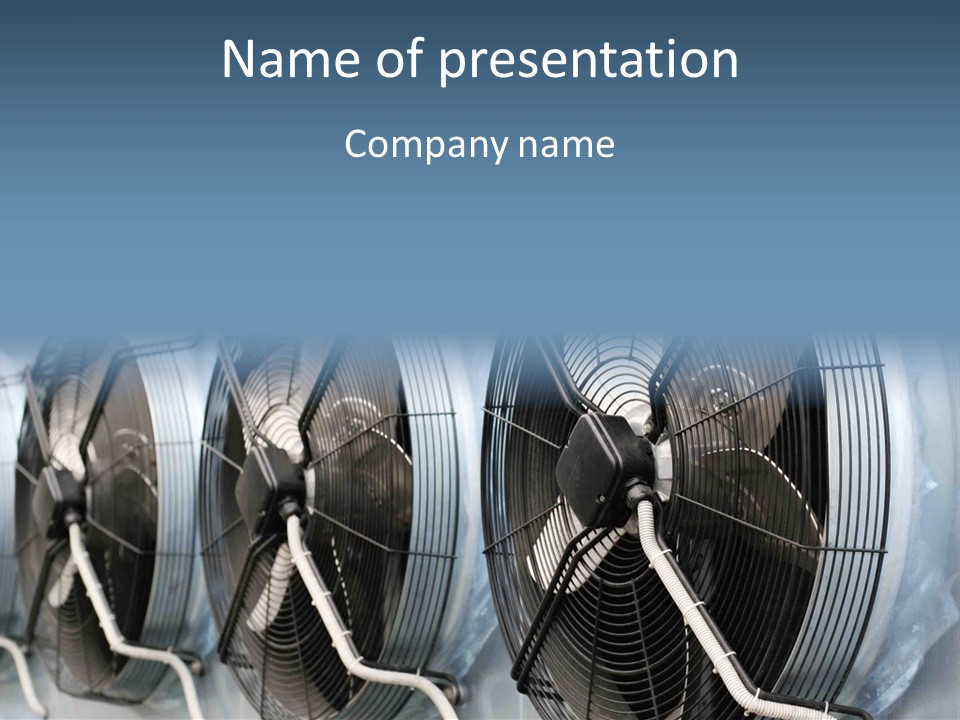 Cooling Arranging Netting PowerPoint Template