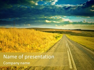 Travel Blue Movement PowerPoint Template