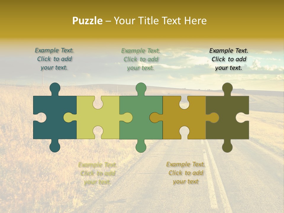 Travel Blue Movement PowerPoint Template