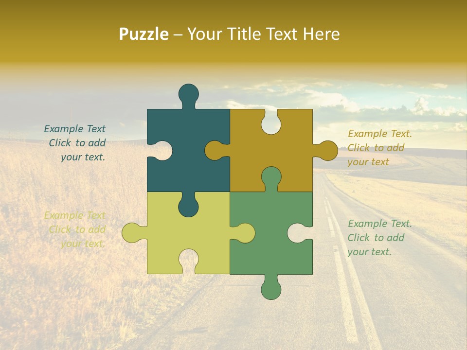 Travel Blue Movement PowerPoint Template