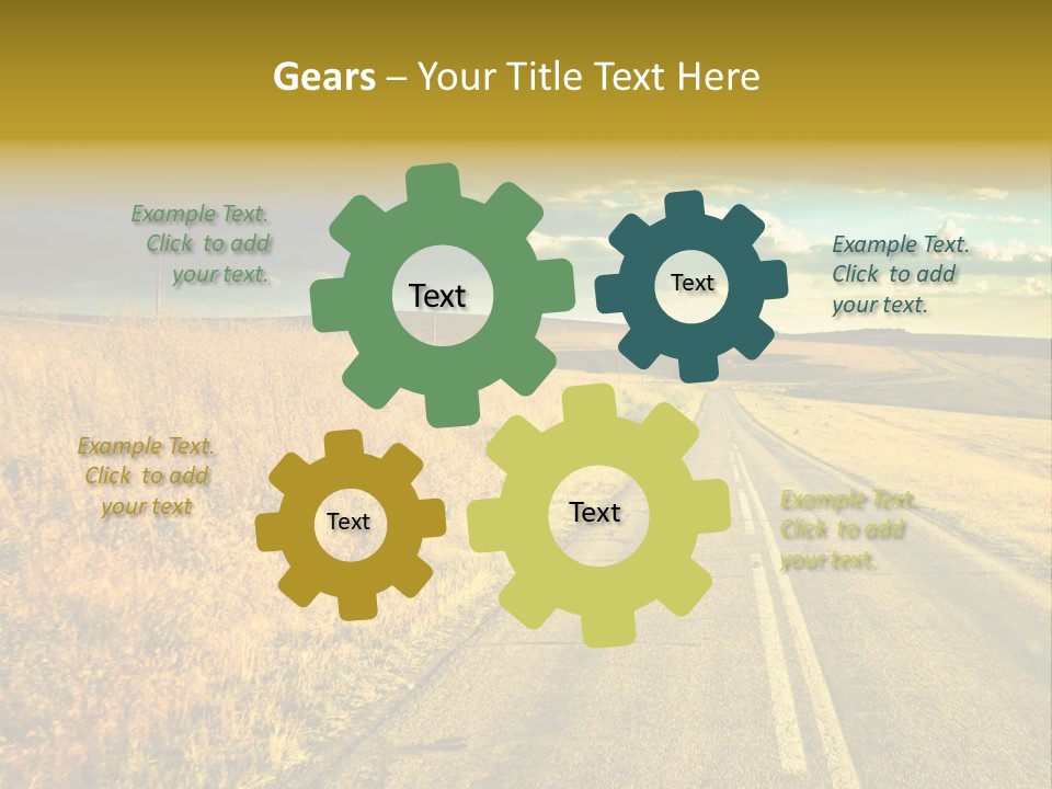 Travel Blue Movement PowerPoint Template