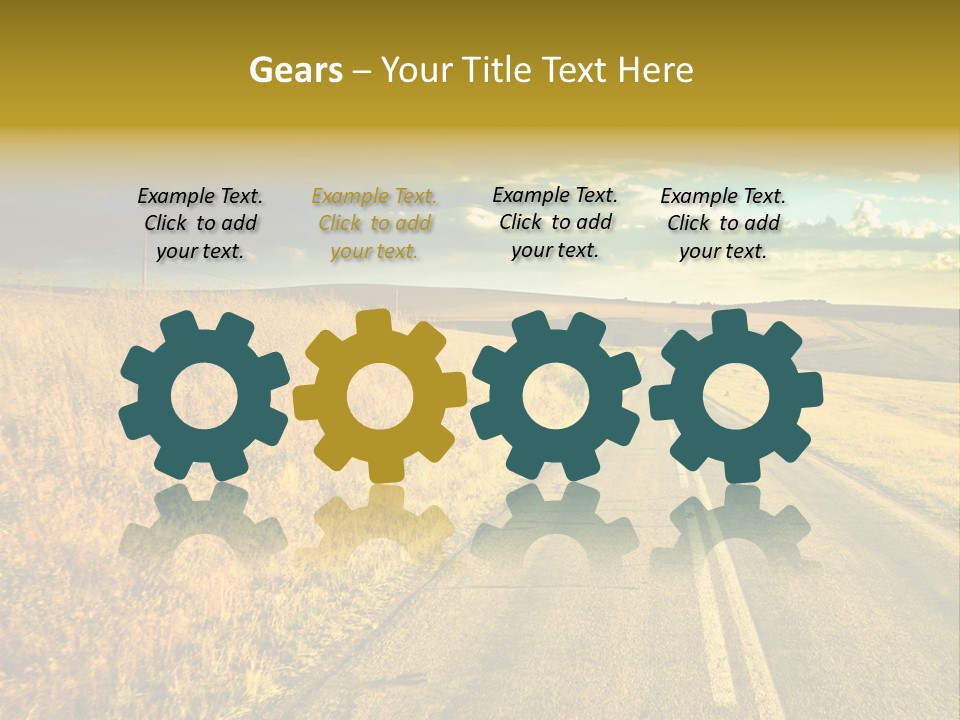 Travel Blue Movement PowerPoint Template