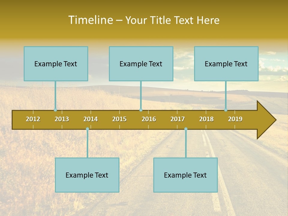 Travel Blue Movement PowerPoint Template
