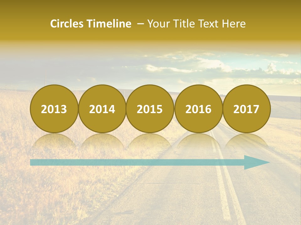 Travel Blue Movement PowerPoint Template