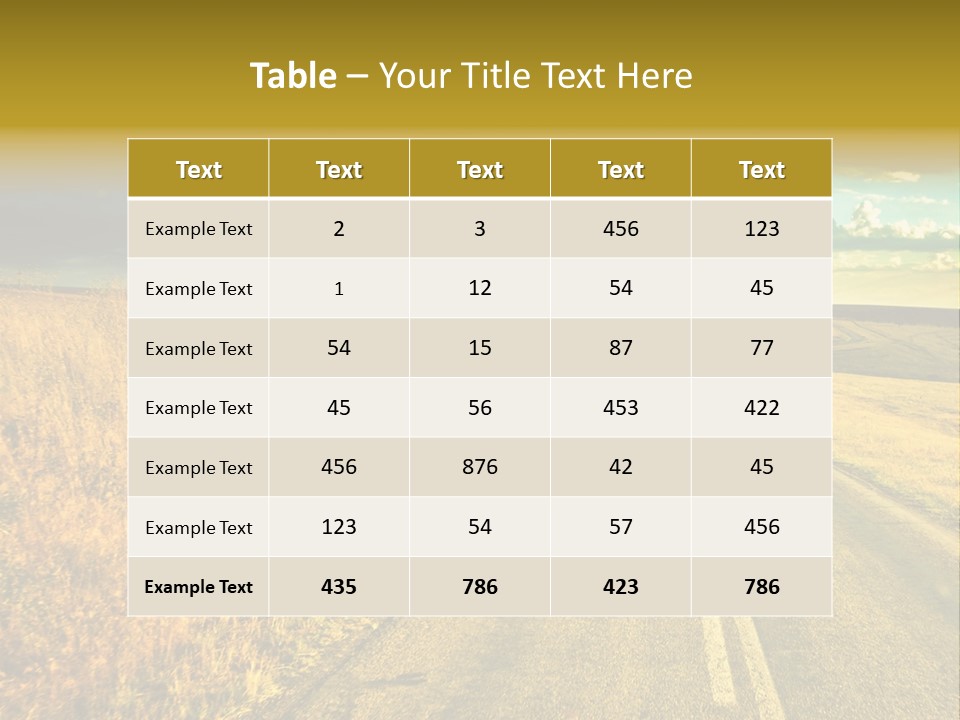 Travel Blue Movement PowerPoint Template