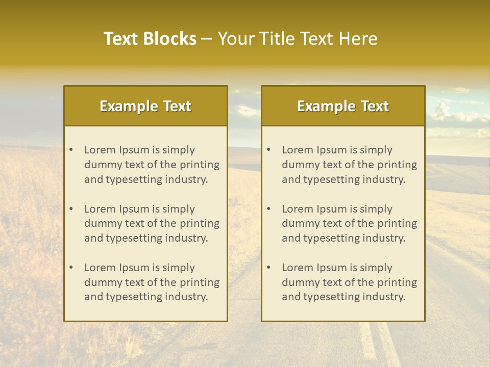 Travel Blue Movement PowerPoint Template