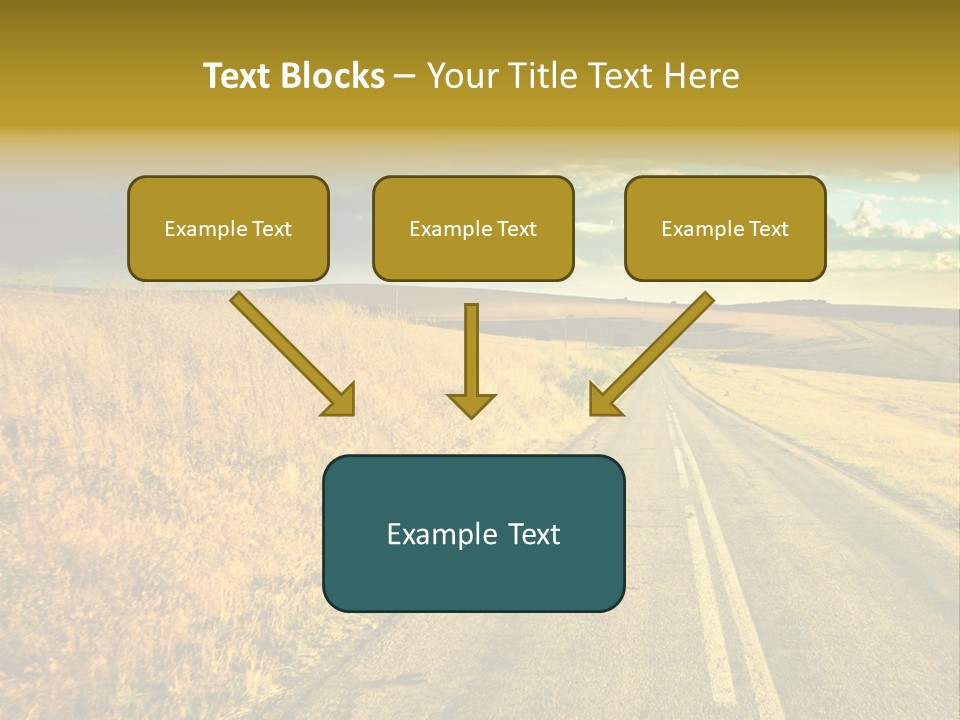 Travel Blue Movement PowerPoint Template