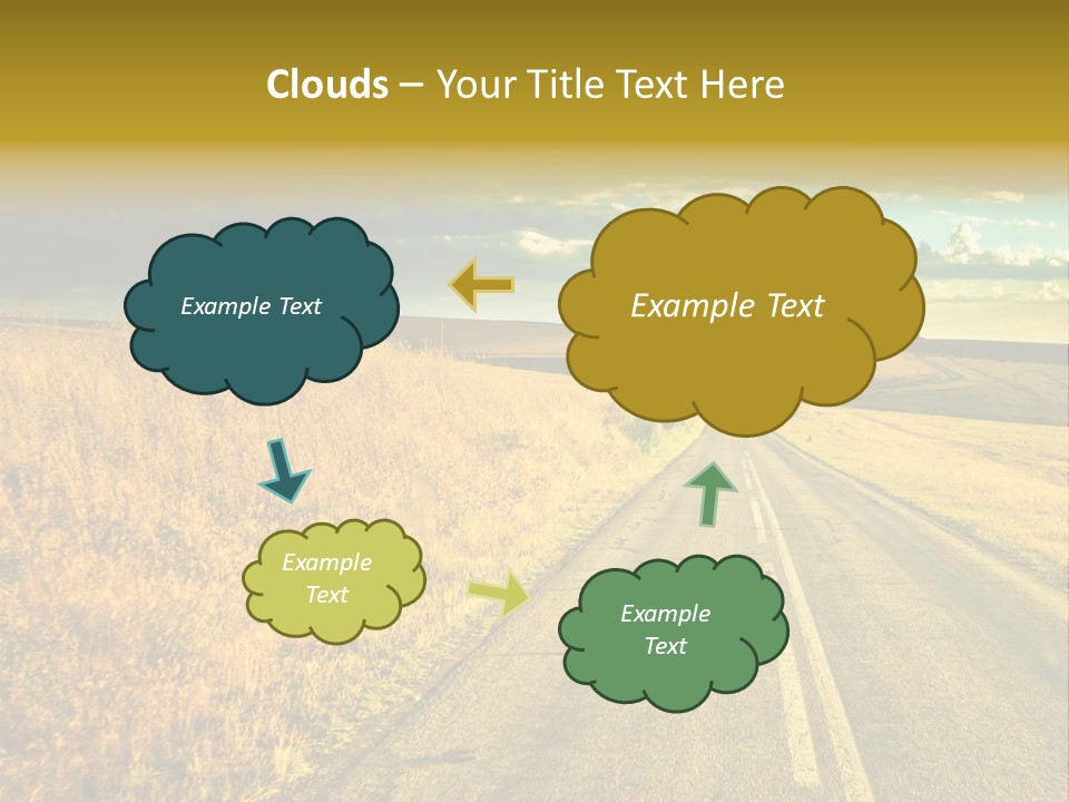 Travel Blue Movement PowerPoint Template