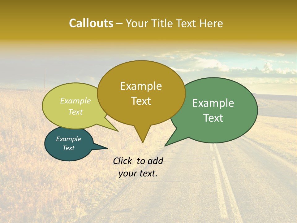Travel Blue Movement PowerPoint Template