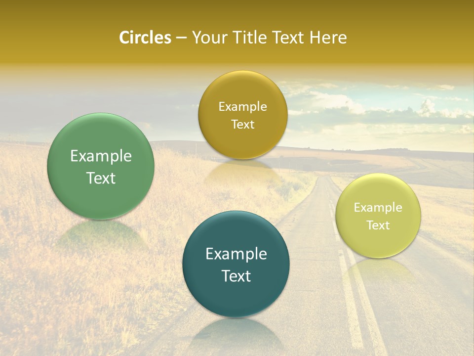 Travel Blue Movement PowerPoint Template